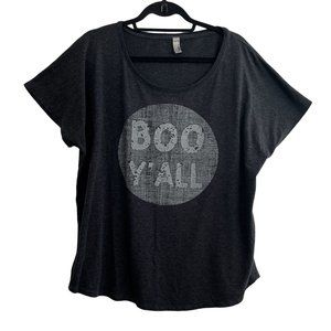 Thread Tank Gray Graphic Tee Plus Size XXL